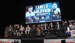 Der Fight zwischen Golovkin und Alvarez sorgt für große mediale Aufmerksamkeit