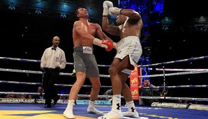 Klitschko verlor den Kampf gegen Joshua