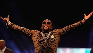 Floyd Mayweather gibt sich selbstbewusst wie immer