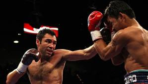 Oscar de la Hoya im Kampf gegen Manny Pacquiao