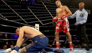 Sergey Kovalev schlägt Vyacheslav Shabranskyy