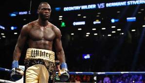 Deontay Wilder droht nach einem Interview Ärger.