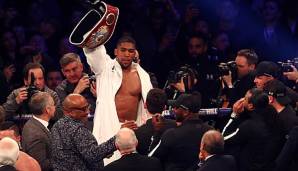 Anthony Joshua steigt am 22. September das nächste Mal in den Ring.