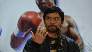 Manny Pacquiao gilt als einer der besten Boxer aller Zeiten.