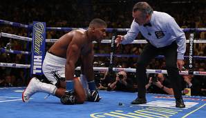 Anthony Joshua verlor den ersten Kampf gegen Andy Ruiz.