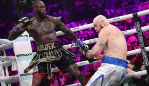 Deontay Wilder hat mit Robert Helenius kurzen Prozess gemacht.