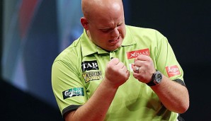 Michael van Gerwen hat Phil Taylor im Finale geschlagen