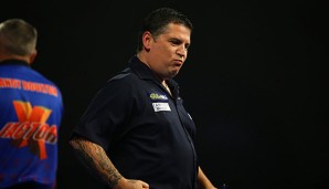 Gary Anderson geht gegen Daryl Gurney als klarer Favorit in die Partie