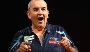 Phil Taylor hat gegen Kevin Painter gewonnen