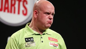 Michael van Gerwen ist im Achtelfinale der WM ausgeschieden