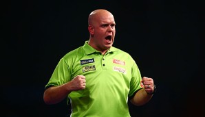 Der Average von Michael van Gerwen lag zwischenzeitlich bei 137 Punkten