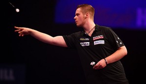 Max Hopp musste sich James Wade geschlagen geben