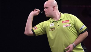 Michael van Gerwen lieferte sich ein irres Zweitrundenmatch mit Christo Reyes