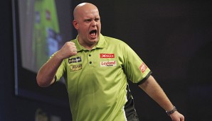 Michael van Gerwen hat die WM bisher einmal gewonnen