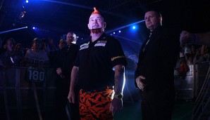 Peter Wright steht bei der WM in der zweiten Runde