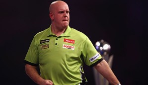 Michael van Gerwen spielte bei den UK Open zwei Neun-Darter