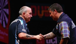 Phil Taylor und Gary Anderson haben großen Respekt voreinander