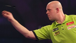 Michael van Gerwen will erneut überzeugen