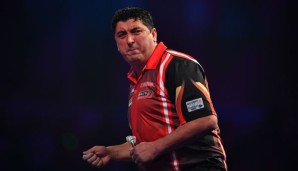 Mensur Suljovic duellierte sich in der dritten Runde gegen Mervyn King