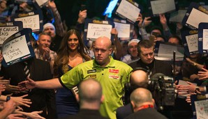 Favorit Michael van Gerwen ist im Jahr 2017 kaum zu schlagen