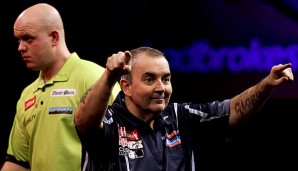 Phil Taylor zog ins Halbfinale des World Marchplay ein