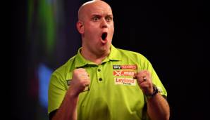 Michael van Gerwen machte mit Rob Cross kurzen Prozess