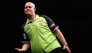 Michael van Gerwen geht als Titelverteidiger ins Turnier.