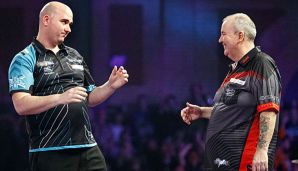 Rob Cross (l.) wurde im vergangenen Jahr Weltmeister.