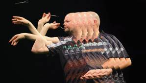 Platz 9: Raymond van Barneveld (Niederlande). Wenn wir ehrlich sind, hat Barney den PL-Platz leistungstechnisch nicht verdient. Aber es ist seine Abschiedssaison... Barney wird zum Abschluss noch mal alles raushauen und könnte gefährlich sein.