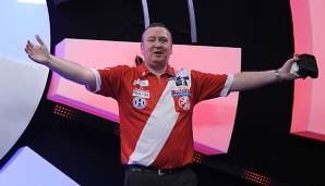 Glen Durrant hatte gegen James Wade keinerlei Probleme.