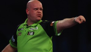 Ein positiver Coronatest hat Topstar Michael van Gerwen bei der Darts-WM in London gestoppt.