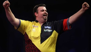 Gabriel Clemens könnte bei der Darts-WM als erster Deutscher ins Viertelfinale einziehen.