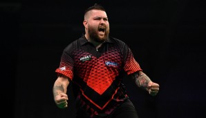 Michael Smith trifft im Viertelfinale der Darts-WM auf Stephen Bunting.