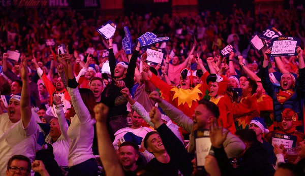 Der Ally Pally ist die Heimat der Darts-WM.