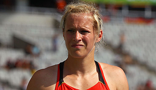 Skeptischer Blick: für Verena Sailer lief es beim Diamond League Meeting in Oslo nicht wie geplant