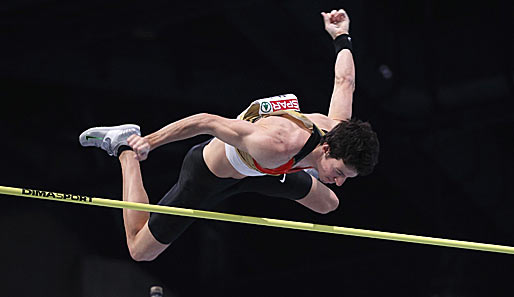 Malte Mohr hat trotz einer guten Leistung eine Medaille im Stabhochsprung verpasst