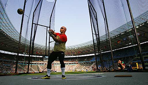 Markus Esser ist erneut knapp an der Bronze-Medaille im Hammerwerfen gescheitert