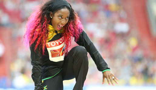 Shelly-Ann Fraser-Pryce gewann ihren Vorlauf in 22,78 Sekunden