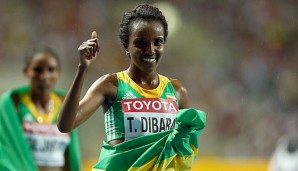 Genezebe Dibaba ließ ihrer Konkurrenz keine Chance