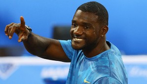 Justin Gatlin lieferte in Rom eine starke Leistung an