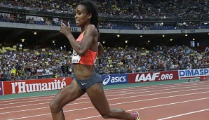 Genzebe Dibaba befindet sich kurz vor der WM in Peking in bestechender Form