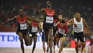 Asbel Kiprop ist über 1500 Meter einmal mehr nicht zu schlagen