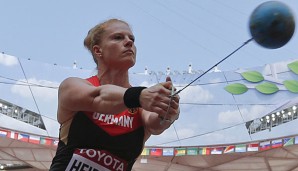 Betty Heidler musste eine heftige Niederlage hinnehmen