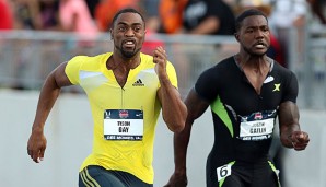 Tyson Gay und Justin Gatlin haben beide nachweislich in ihrer Karriere gedopt