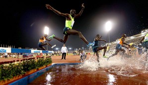 Die Diamond League umfasst derzeit 32 Disziplinen, darunter auch die 3.000 Meter Hindernis