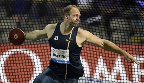 Robert Harting bei der Diamond League in Brüssel