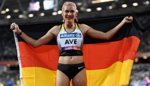 Lindy Ave holte die Silbermedaille bei der Para-Leichtathletik-WM