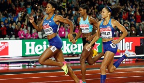 Phyllis Francis bliebt im Finale über 400 m unter 50 Sekunden