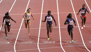 Der deutschen Staffel fehlten im Zieleinlauf 17 Hundertstel zur Medaille