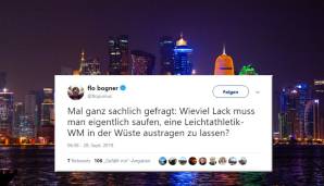 Berechtigte Frage, lieber Flopumuc. Manche munkeln sogar, es könnte irgendwann eine Fußball-WM in Katar geben. Undenkbar eigentlich ...